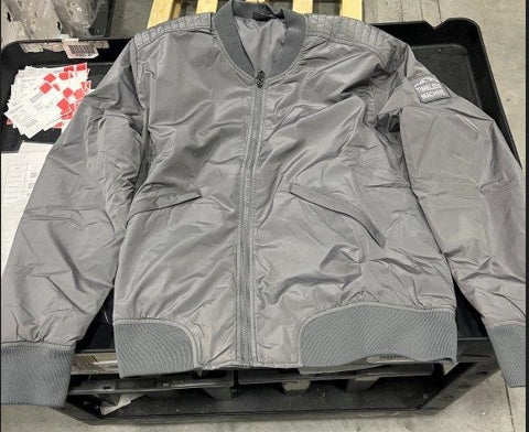 Timeless Machine Bomber Jacket Grey